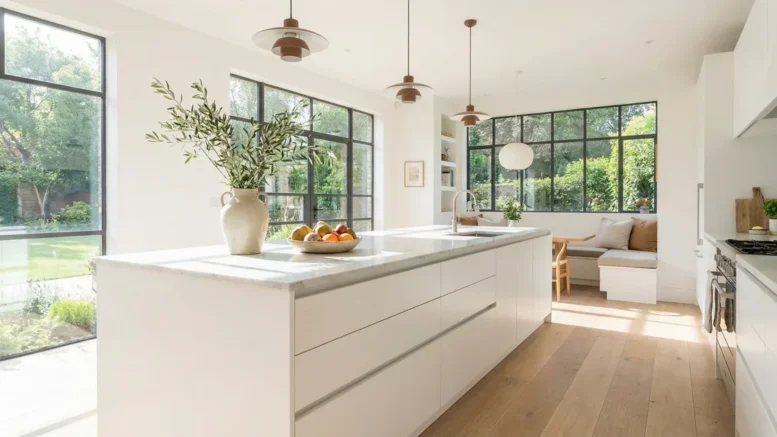 Bílá kuchyňská linka: Nadčasová klasika v moderním interiéru - bílá kuchyňská linka