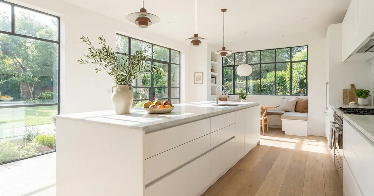 Bílá kuchyňská linka: Nadčasová klasika v moderním interiéru - bílá kuchyňská linka