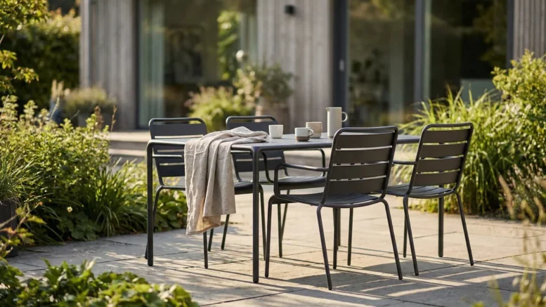 Kovový zahradní nábytek: Odolnost a moderní design pro exteriér