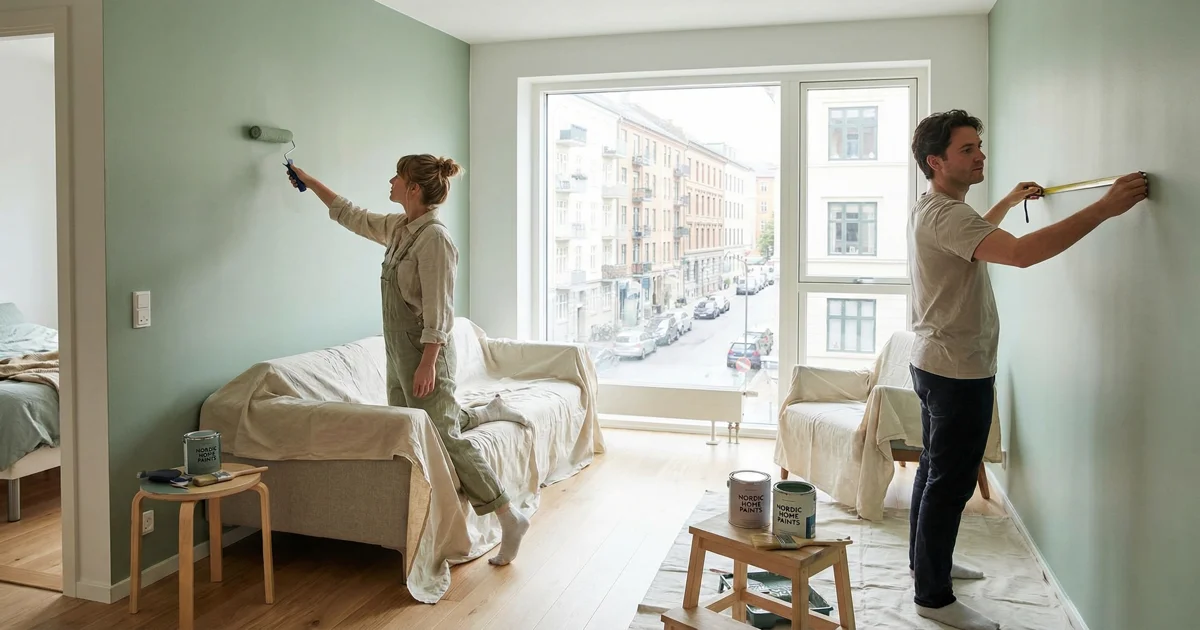 Malování pokoje cena: Kolik stojí vymalování bytu?