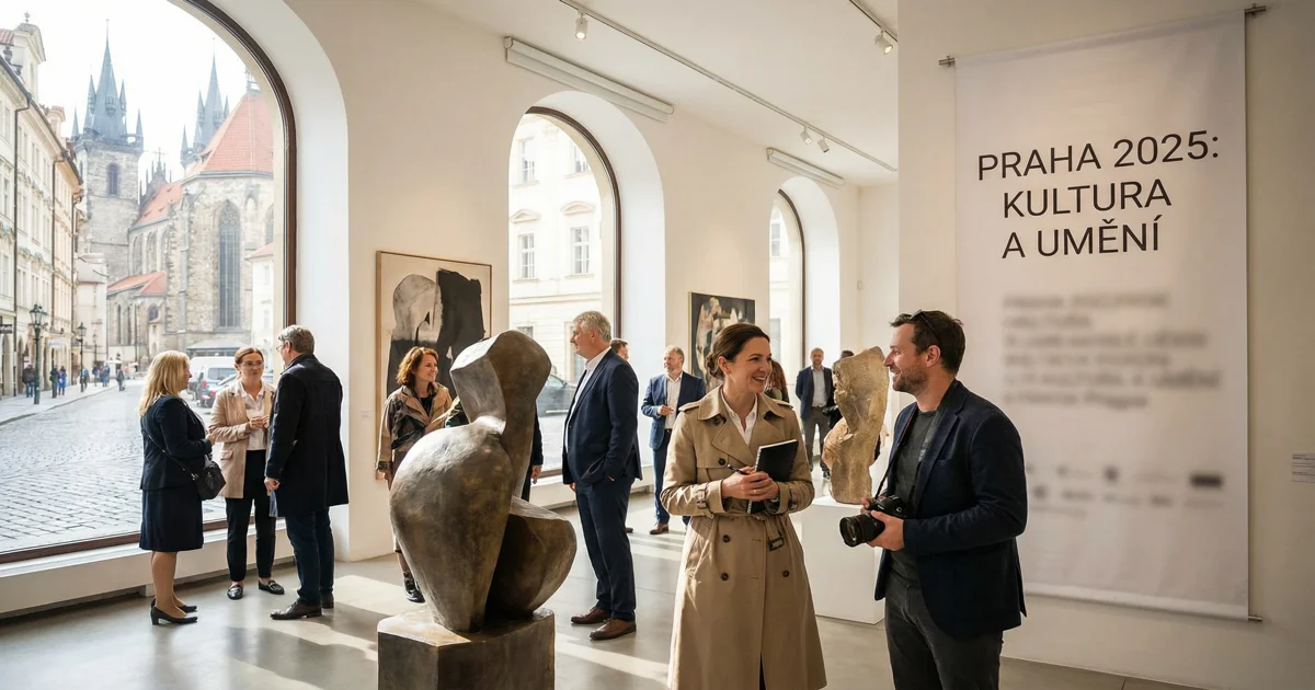 Nejlepší výstavy v Praze 2025: Kulturní průvodce pro náročné