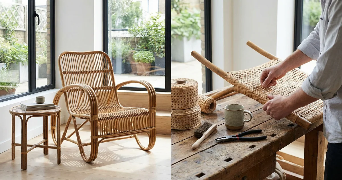 Oprava ratanového nábytku: Průvodce údržbou a renovací