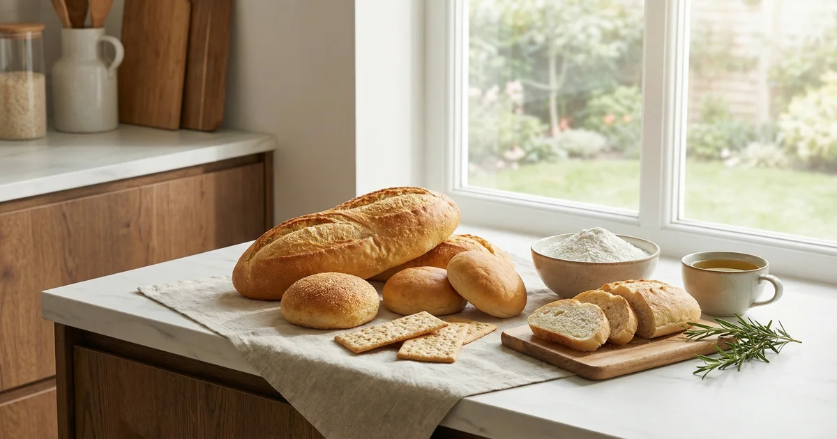 Pečivo z rýžové mouky: Lehké, křupavé a bez lepku!