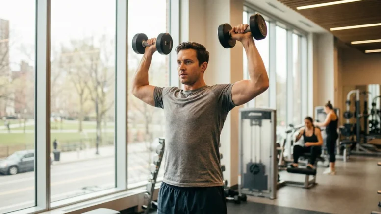 Pevná a široká ramena: Nejlepší cviky na ramena posilovna