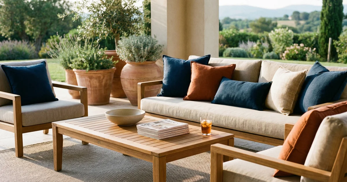 Polstry na zahradní nábytek: Pohodlí a styl pro vaši terasu - polstry na zahradní nábytek