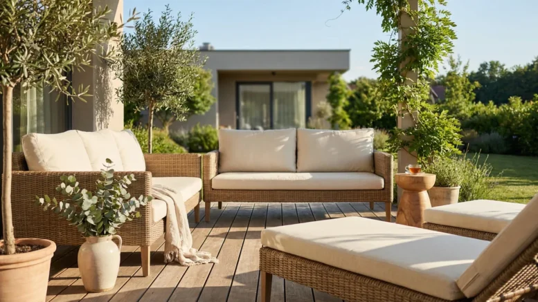 Ratanový zahradní nábytek: Elegance a pohodlí pro zahradu