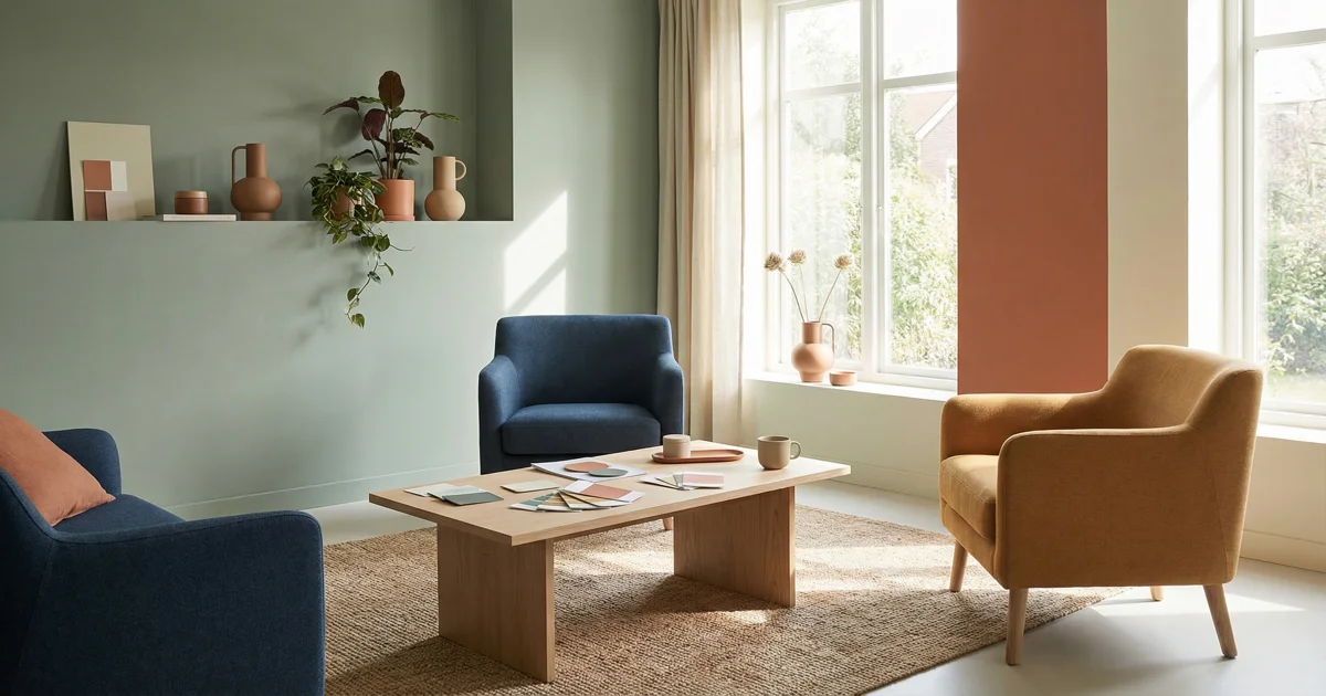 Trendy barvy 2025: Inspirace pro malování pokoje