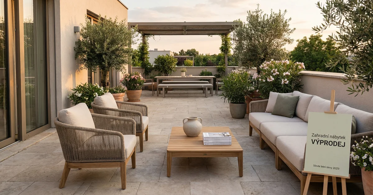 Zahradní nábytek výprodej: Ulovte letní slevy 2025! - zahradní nábytek výprodej