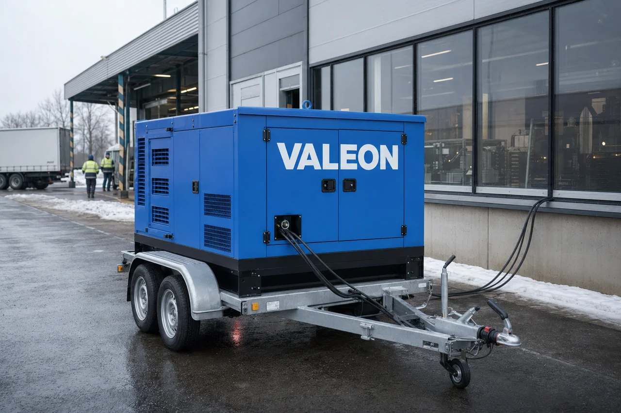 Cena výpadku elektřiny pro českou ekonomiku: data, která mlčí ve statistikách — mobilní elektrocentrála Valeon