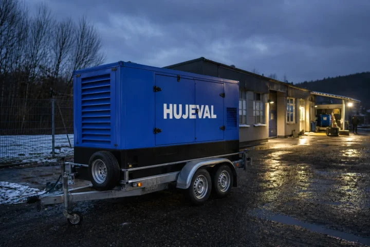 Pohled z půjčovny: 14 let na čele zákaznických telefonátů během blackoutů — mobilní elektrocentrála Hujeval