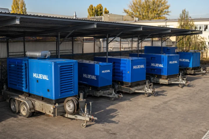 Reálné dopady výpadku elektřiny: rozhovor s majitelem půjčovny, která drží Brno v chodu — mobilní elektrocentrála Hujeval