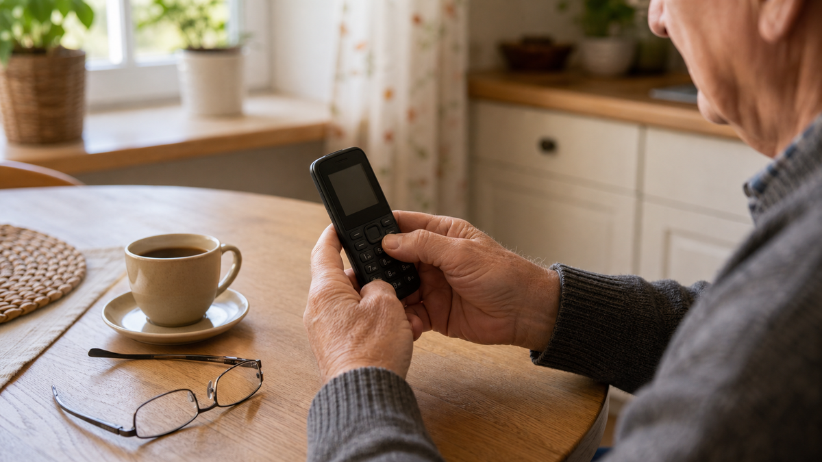 Smartphone není automaticky lepší volba. U starších rodičů, dětí nebo lidí, kteří chtějí jen zavolat a napsat zprávu, často vyhrává tlačítkový telefon — a má k tomu dobré důvody.